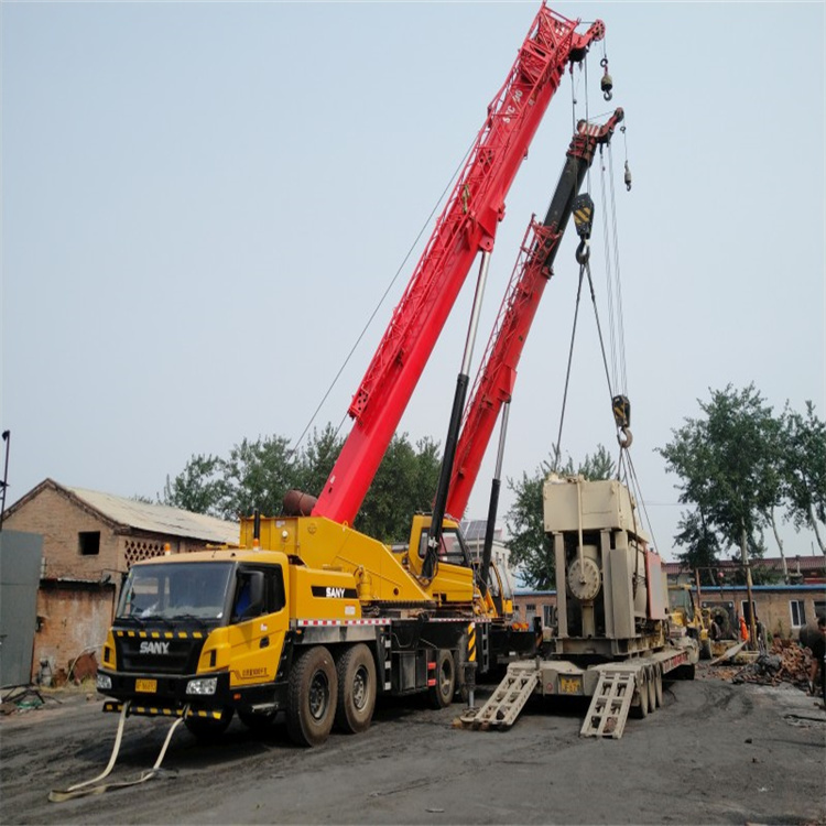 栾城附近大吊车出租|工地吊装设备租赁